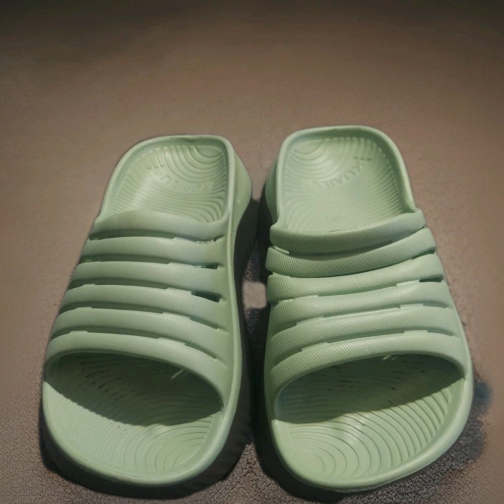 KuaiLu Womens Recovery Sandals  Comfortable Mint Green Size Us 6  Summer